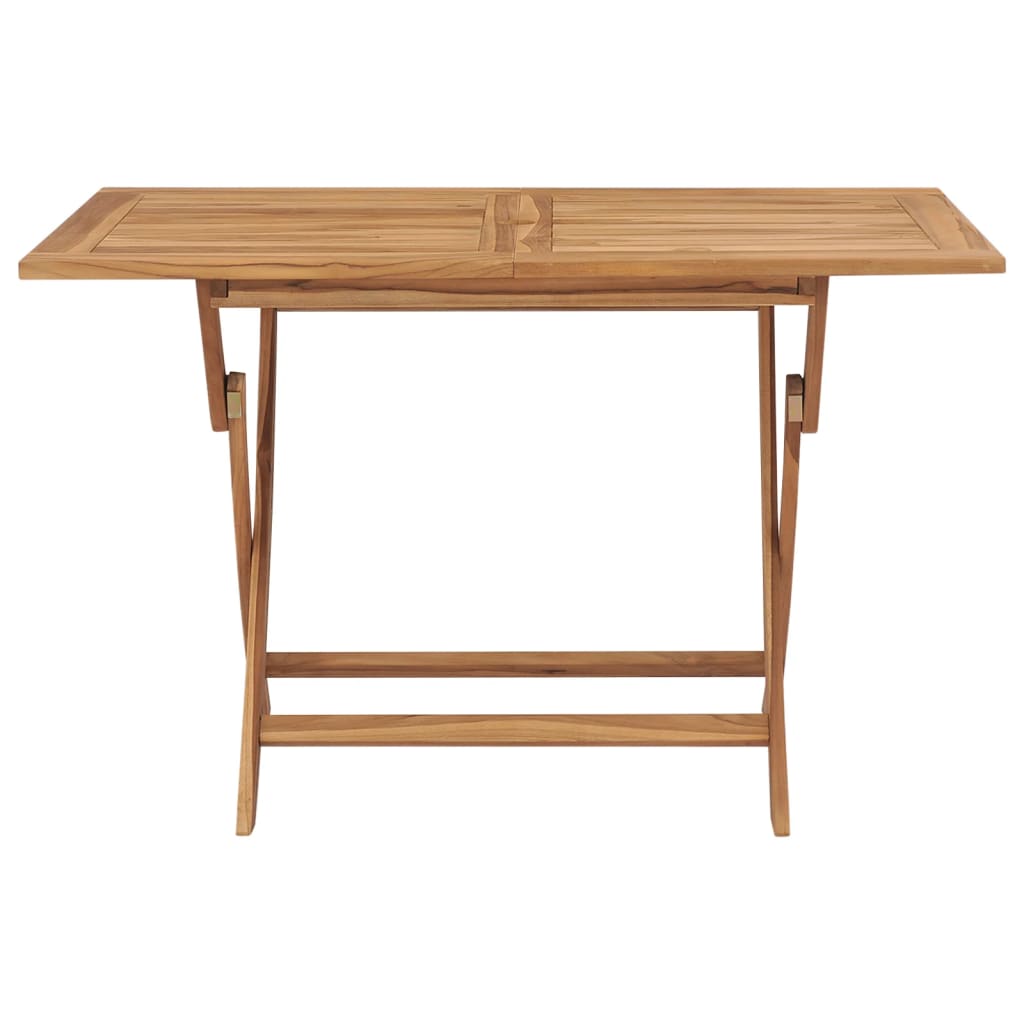 Sammenleggbart Hagebord 120X70X75 Cm Heltre Teak