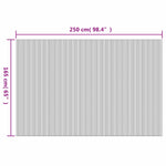 Romdeler Bambus 250X165 Cm Naturell