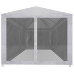 Festtelt Med 6 Sidevegger Av Netting 6X3 M