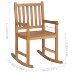 Gyngestol Heltre Teak