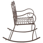 Hagebenk 104 Cm Jern Antikk Brun