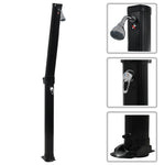 Sammenleggbar Soldusj Svart 214 Cm 23 L