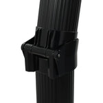 Sammenleggbar Soldusj Svart 214 Cm 23 L