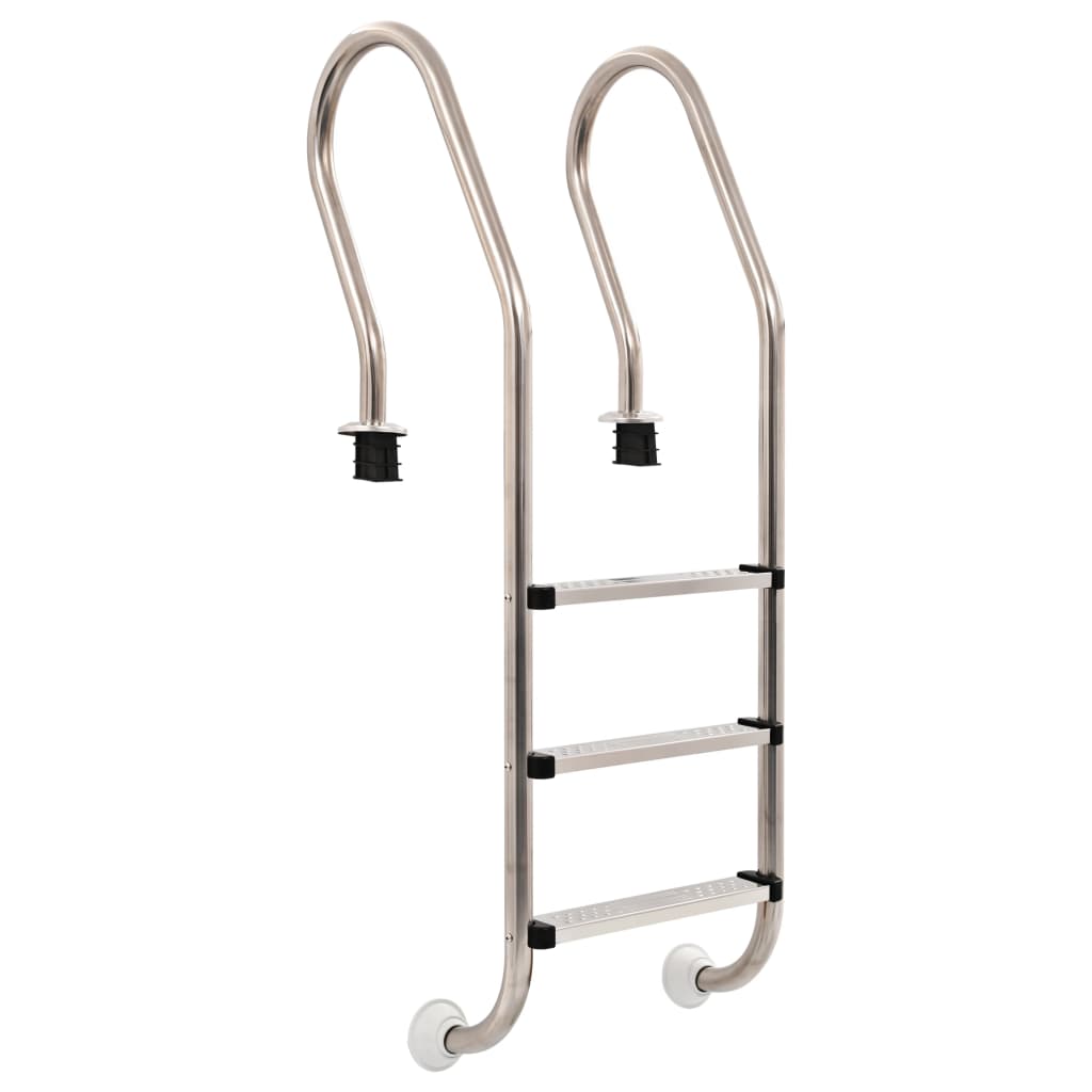 Bassengstige 3 Trinn Rustfritt Stål 340 120 Cm