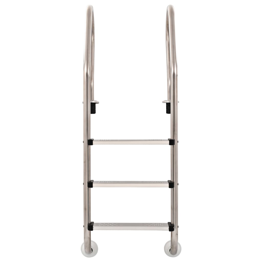 Bassengstige 3 Trinn Rustfritt Stål 340 120 Cm