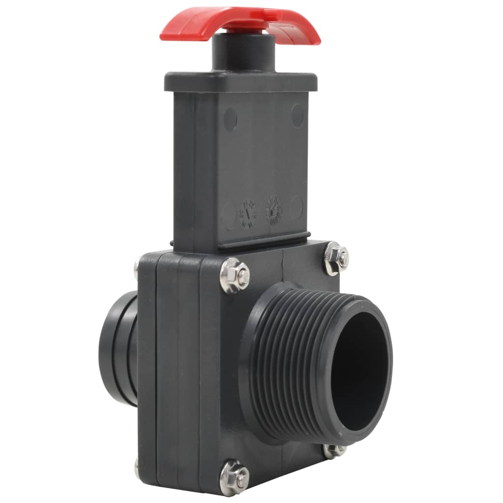 Bassengportventil 2 Stk 1,5&quot;