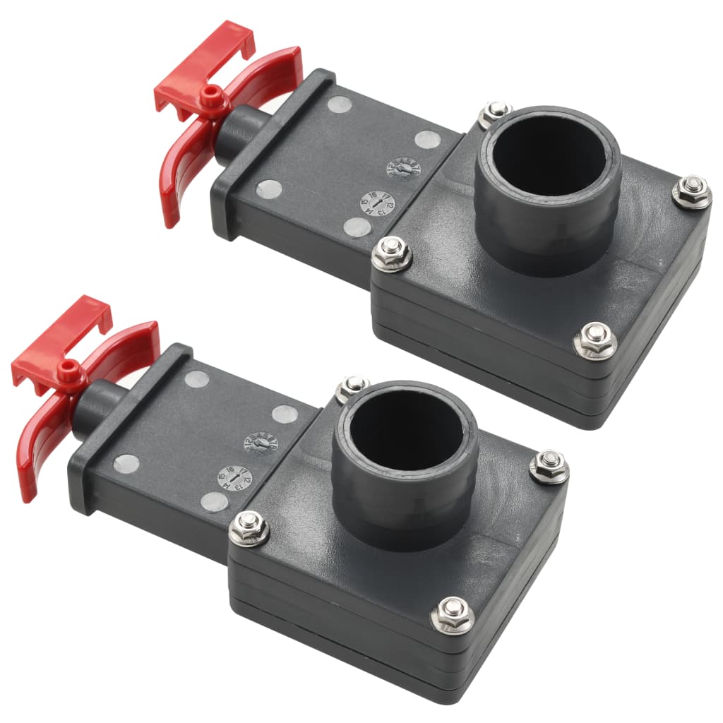 Bassengportventil 2 Stk 1,5&quot;