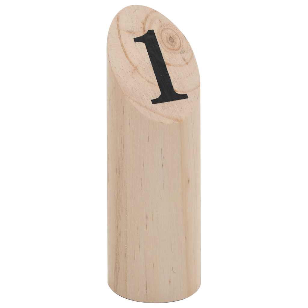 Nummerkubb Spillesett Tre