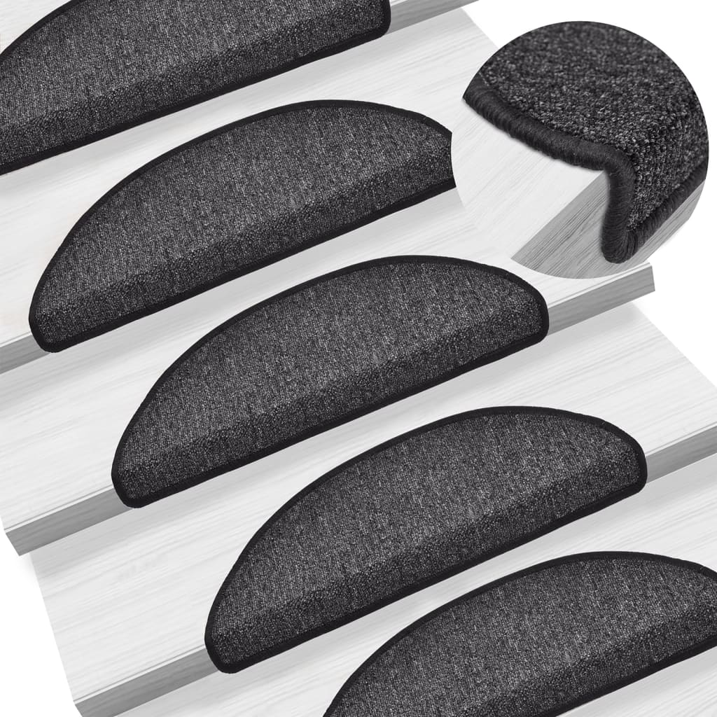 Trappematte Antrasitt 15 Stk 56X17X3 Cm