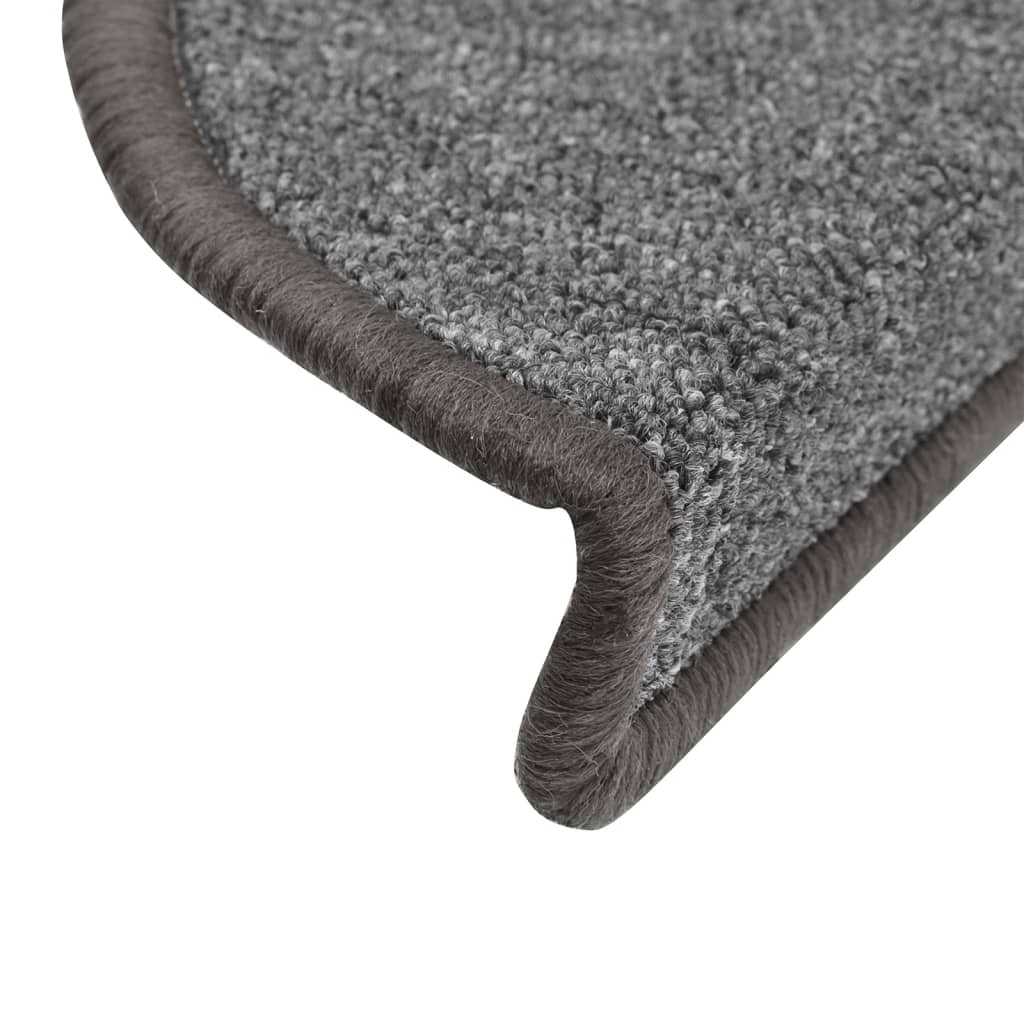 Trappematte Grå 15 Stk 56X17X3 Cm