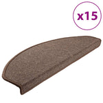 Trappematter Kaffebrun 15 Stk 65X24X4 Cm