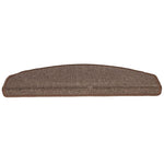 Trappematter Kaffebrun 15 Stk 65X24X4 Cm