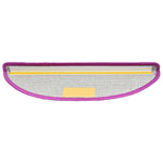 Trappetrinnstepper 15 Stk Fiolett 65X21X4 Cm