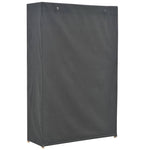 Garderobeskap Grå 110X40X170 Cm Stoff