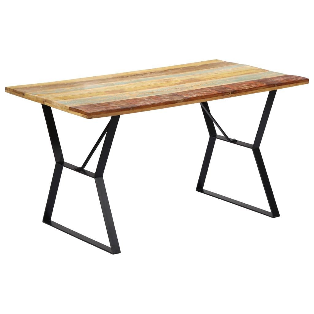 Spisebord 140X80X76 Cm Gjenvunnet Heltre