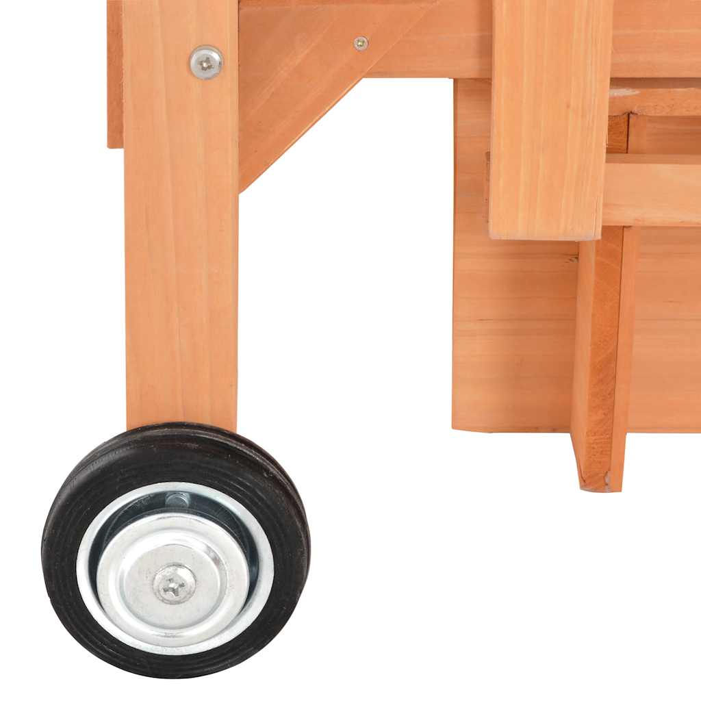 Lekehus Med Sandkasse Gran Blå Uv50