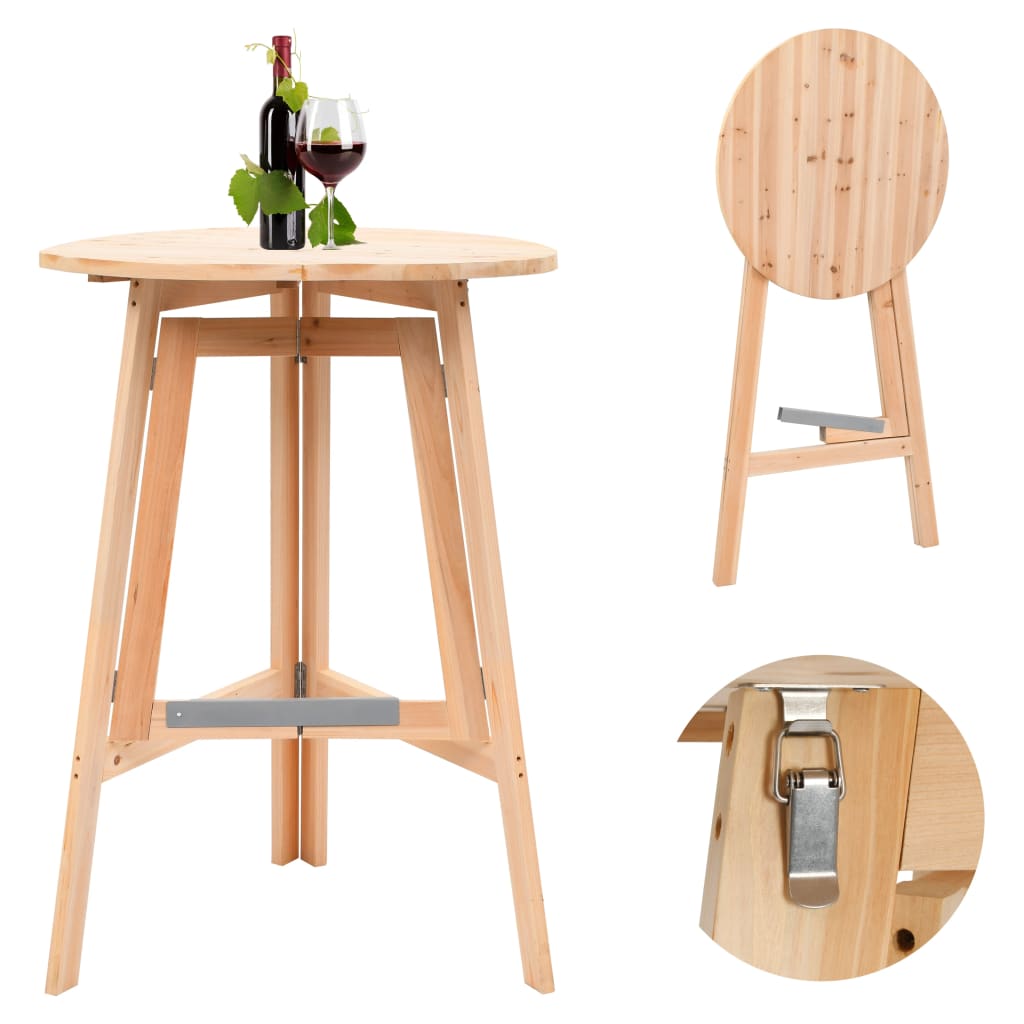 Sammenleggbart Barbord 78 Cm Gran