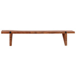Vegghyller 2 Stk 90X20X18 Cm Heltre Akasie