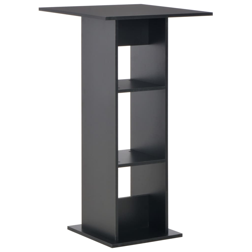 Barbord Svart 60X60X110 Cm