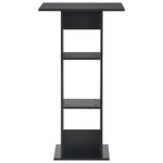 Barbord Svart 60X60X110 Cm