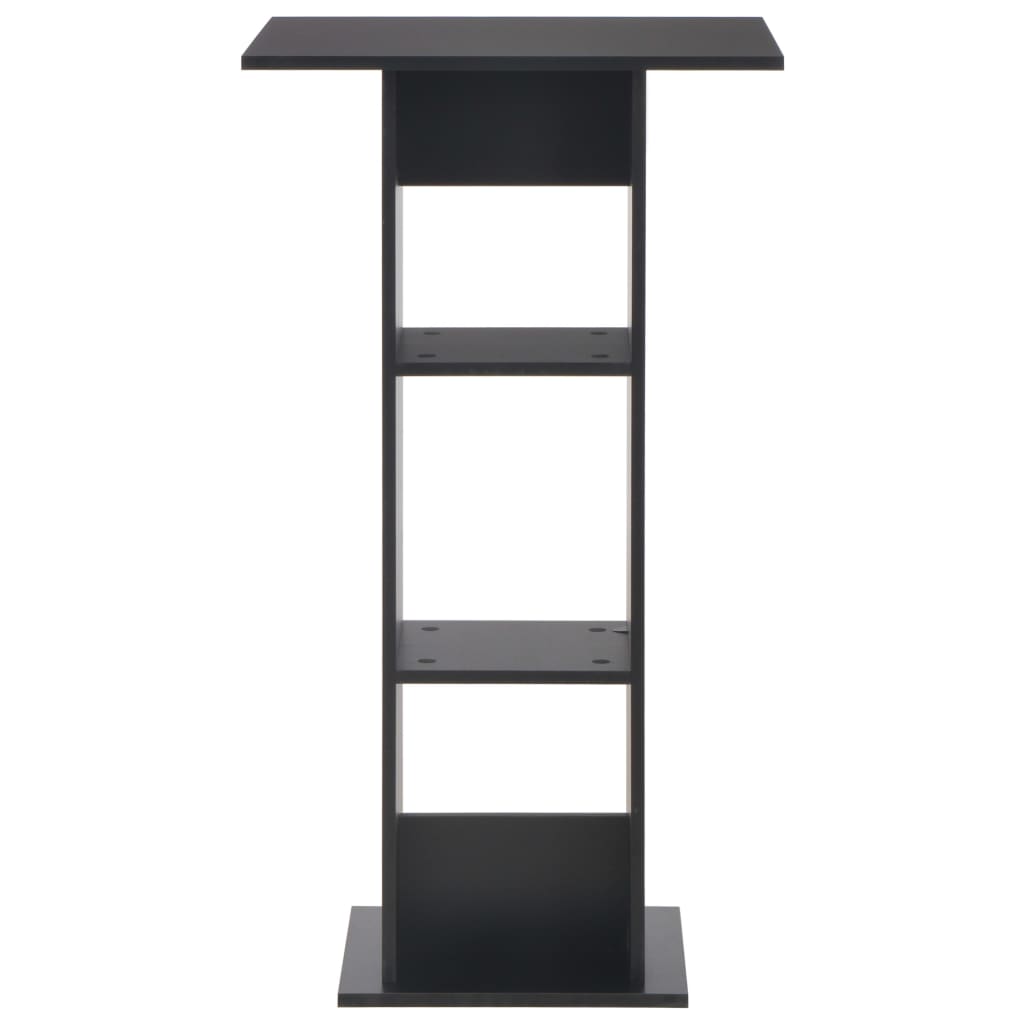 Barbord Svart 60X60X110 Cm