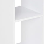 Barbord Hvit Og Sonoma Eik 60X60X110 Cm