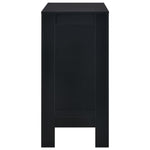 Barbord Med Hylle Svart 110X50X103 Cm