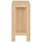 Barbord Med Hylle Eik 110X50X103 Cm