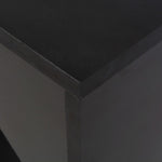 Barbord Med Flyttbar Hylle Svart 138X39X110 Cm
