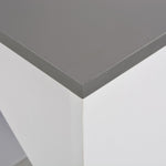 Barbord Med Skap Hvit 115X59X200 Cm