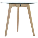 Sidebordsett 2 Stk Herdet Glass