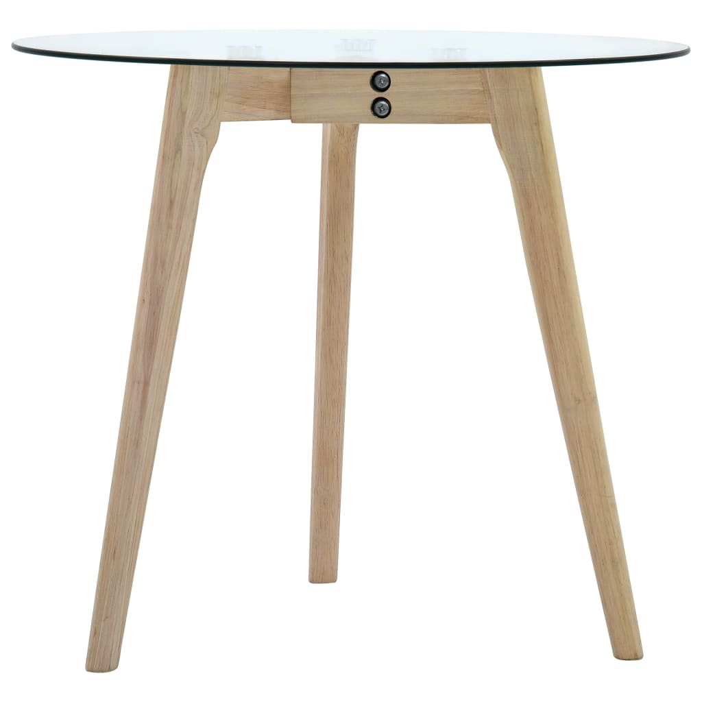 Sidebordsett 2 Stk Herdet Glass