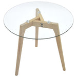 Sidebordsett 2 Stk Herdet Glass