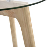 Sidebordsett 2 Stk Herdet Glass