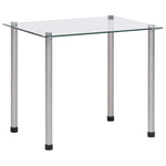 Stablebord 3 Stk Gjennomsiktig Herdet Glass