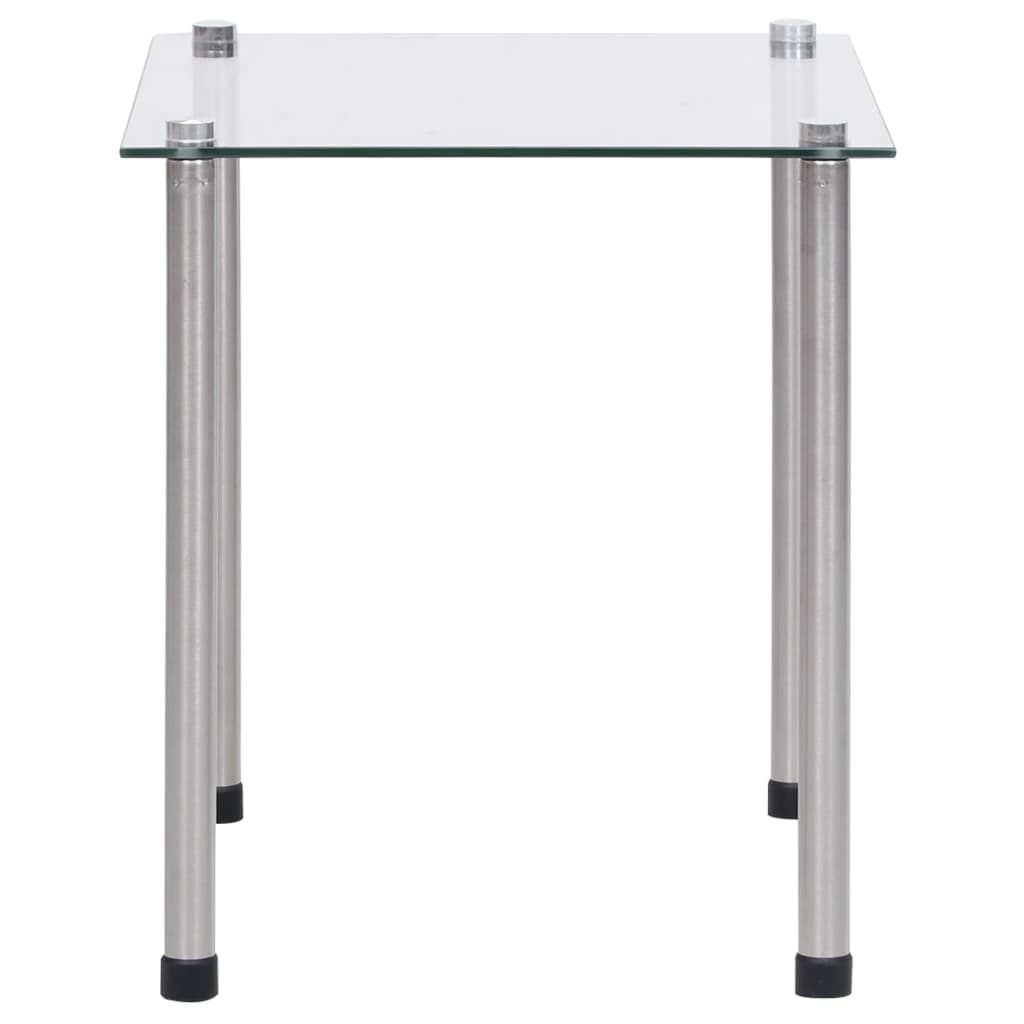 Stablebord 3 Stk Gjennomsiktig Herdet Glass