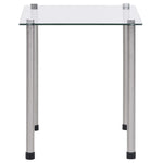 Stablebord 3 Stk Gjennomsiktig Herdet Glass