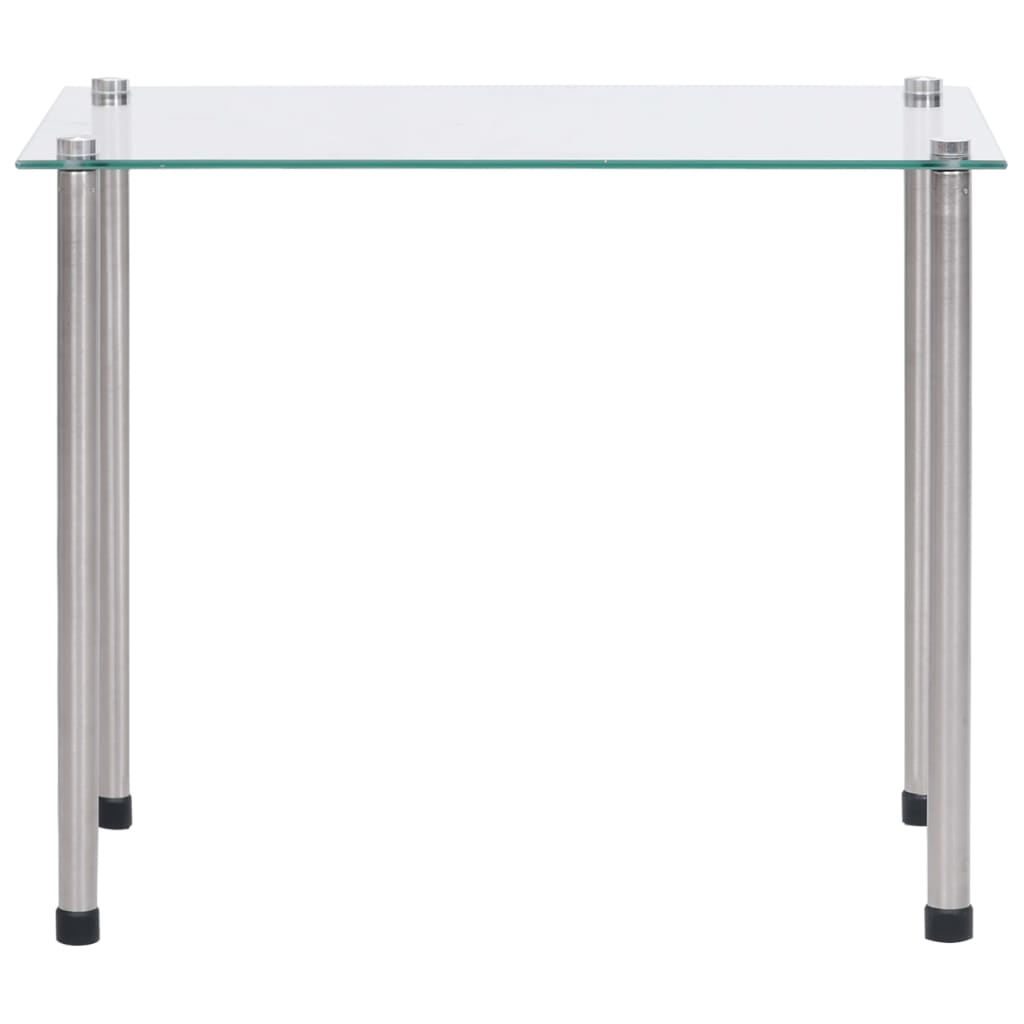 Stablebord 3 Stk Gjennomsiktig Herdet Glass