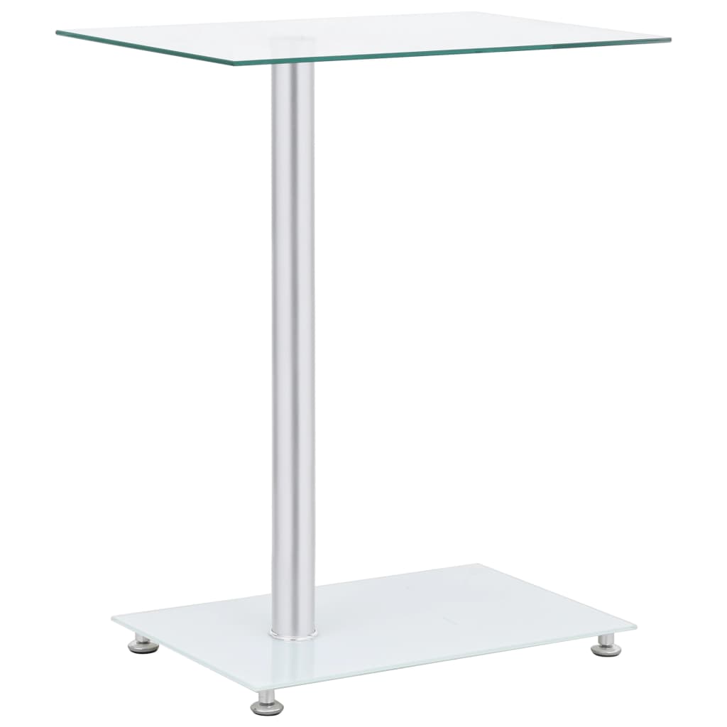 Sidebord U-Formet Gjennomsiktig 45X30X58 Cm Herdet Glass
