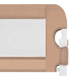 Sengehest Småbarn Gråbrun 180X42 Cm Polyester