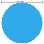 Flytende Solarduk Pe 381 Cm Blå