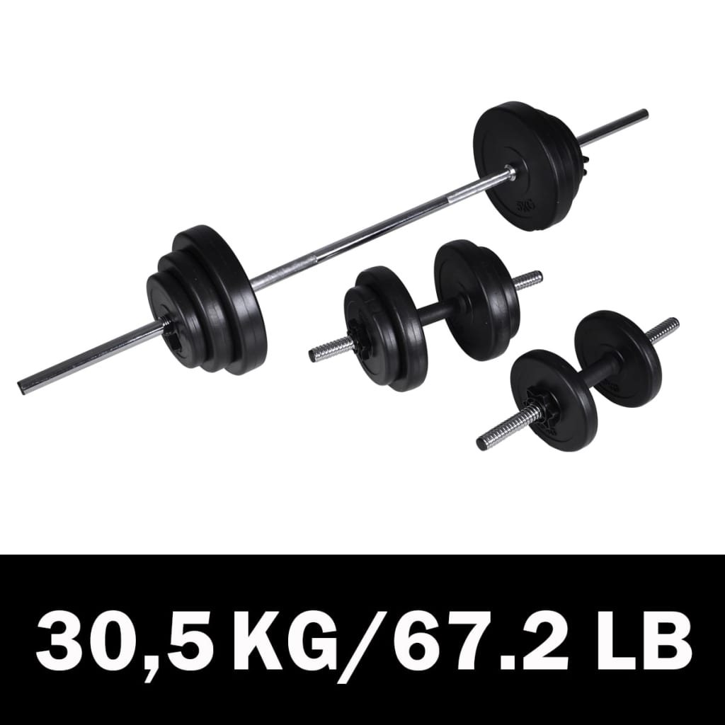Vektstang- Og Manualsett 30,5Kg