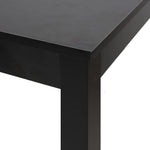 Barbord Mdf Svart 115X55X107 Cm
