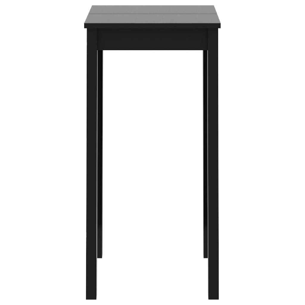 Barbord Mdf Svart 55X55X107 Cm
