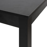 Barbord Mdf Svart 55X55X107 Cm