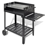 Bbq Stand Barbeque Grill Med 2 Hjul