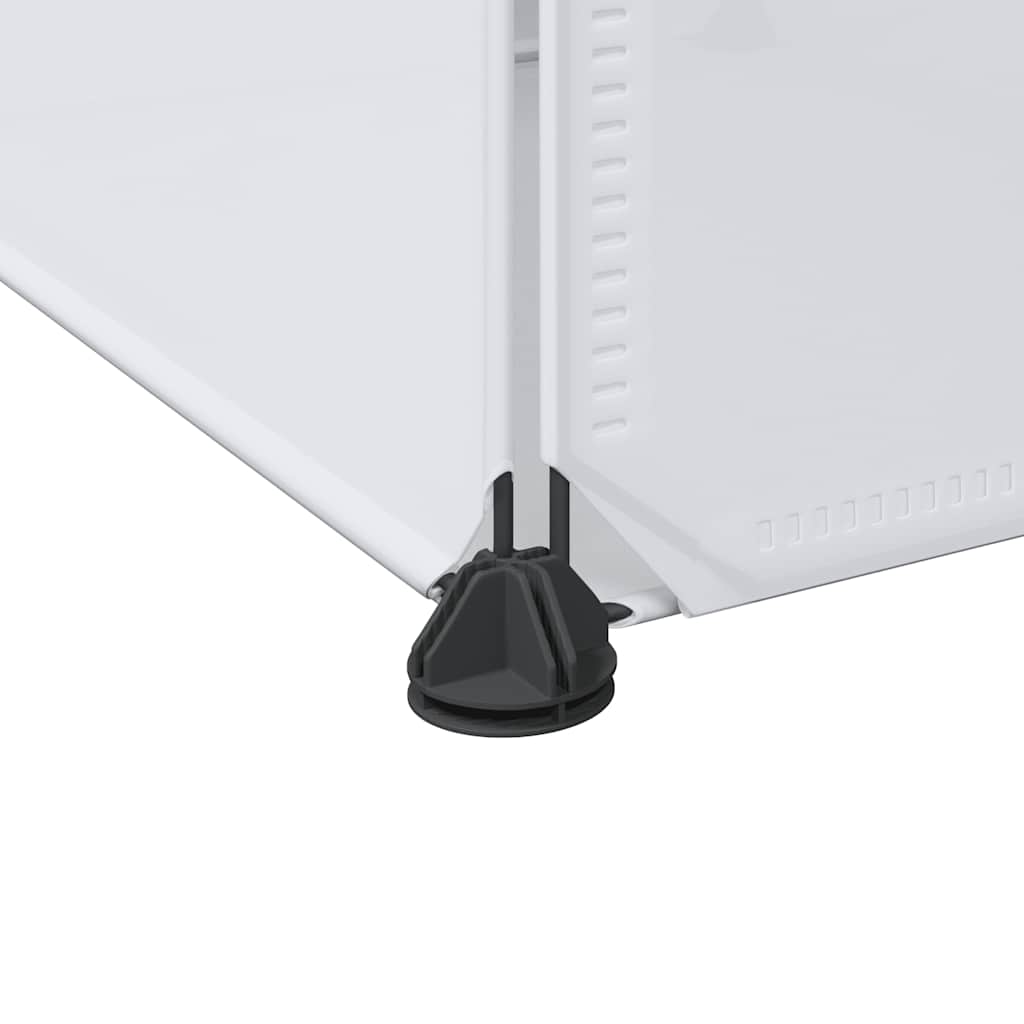 Modulskap Med 9 Rom 109X36,5X143 Cm Hvit