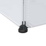 Modulskap Med 9 Rom 109X36,5X143 Cm Hvit