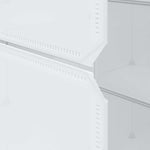 Modulskap Med 9 Rom 109X36,5X143 Cm Hvit