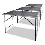 Arbeidsbord 3 Stk Sammenleggbare